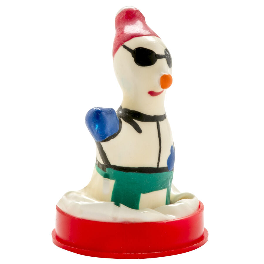 Condomerie Snowboarder - Preservativi, kit da 3 - vista laterale