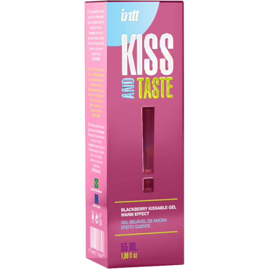 Intt Releases Gel Riscaldante Baciabagliabile 55 ml - Lubrificante, kit da 3 - vista laterale