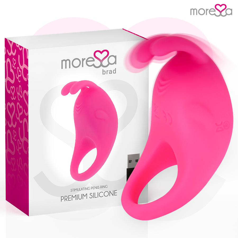 Moressa Brad Premium - Anello per uomo, colore rosa