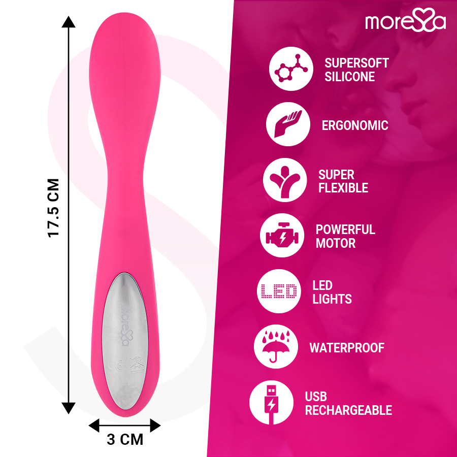 Moressa Druso Premium - Massaggiatore curvo - nella confezione