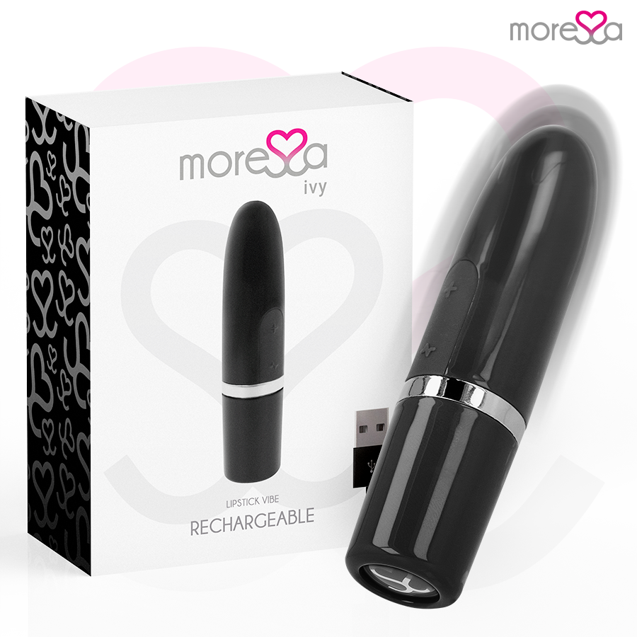 Moressa Ivy - Mini massaggiatore, colore nero