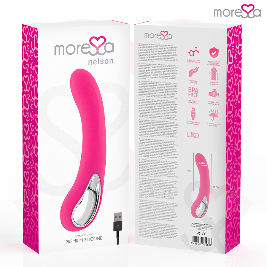 Moressa Nelson Premium - Massaggiatore curvo - vista frontale
