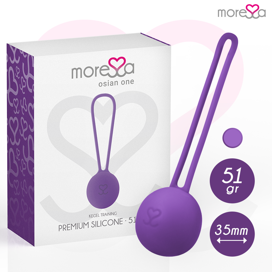 Moressa Osian One Premium - Palline Kegel, colore lilla