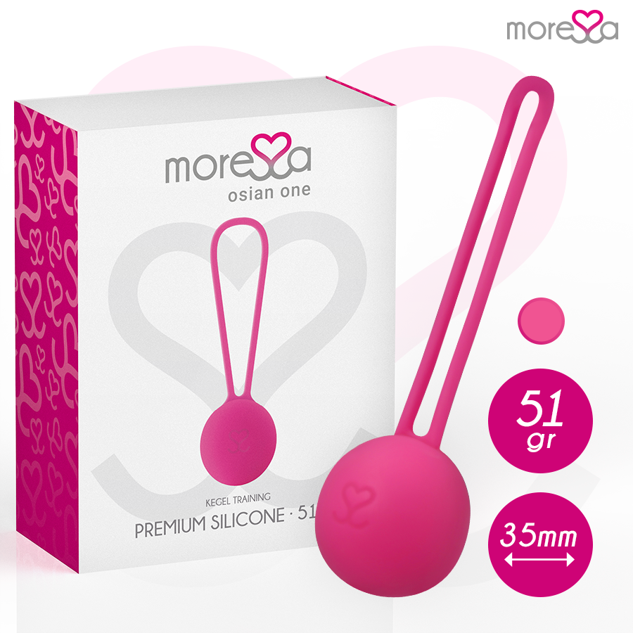Moressa Osian One Premium - Palline Kegel, colore rosa