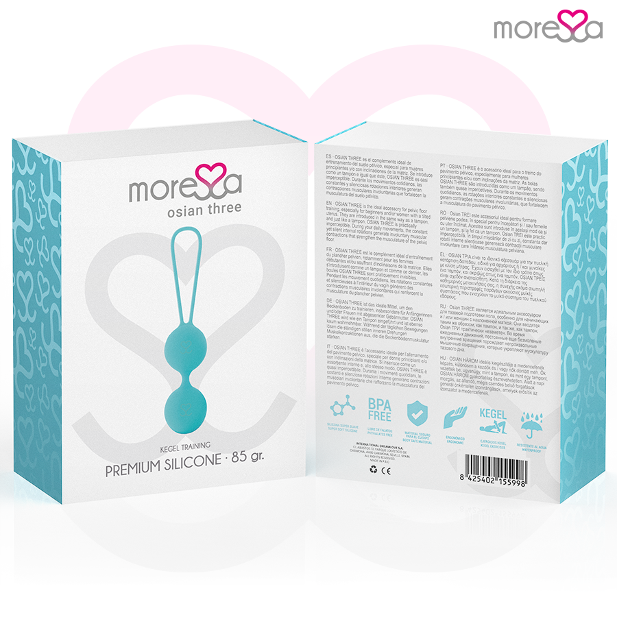Moressa Osian Tre - Palline Kegel - vista frontale