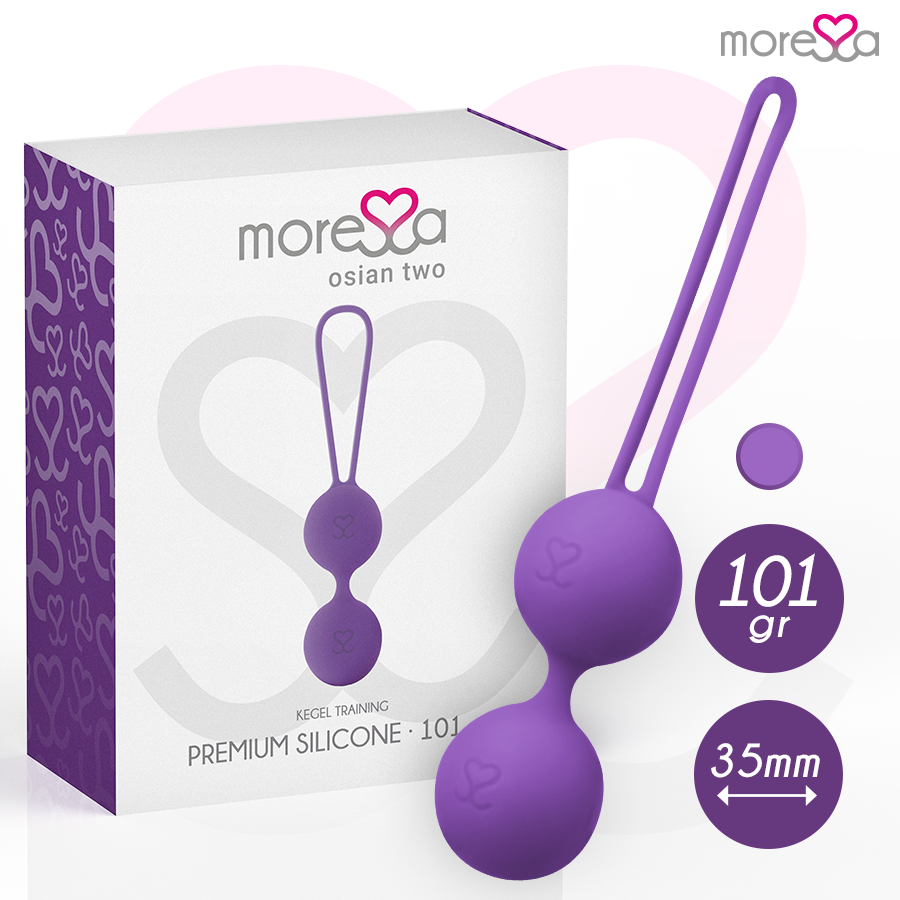 Moressa Osian Due - Palline Kegel, colore lilla