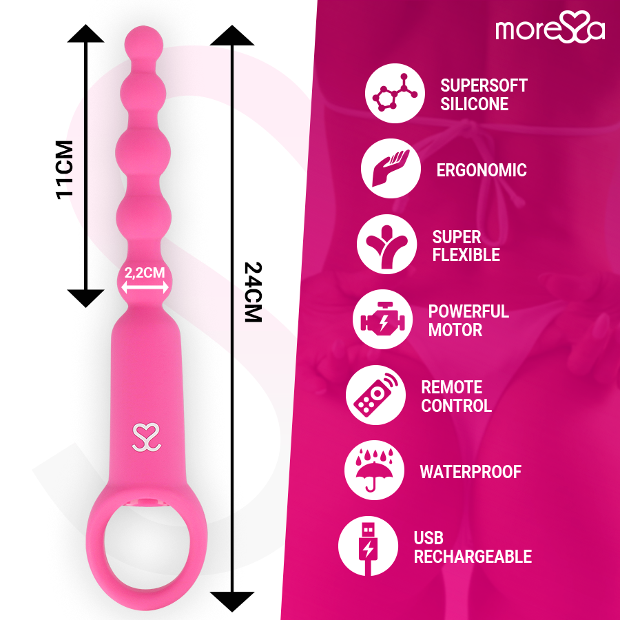 Moressa Ronie Remote Control - Massaggiatore con telecomando - nella confezione