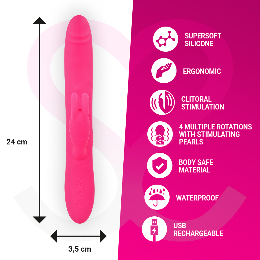 Moressa Somer Premium - Massaggiatore rotante - in mano per le dimensioni