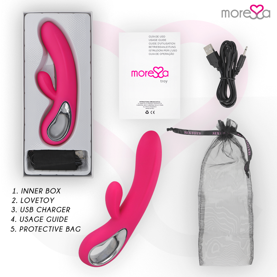 Moressa Troy Premium - Massaggiatore curvo - retro