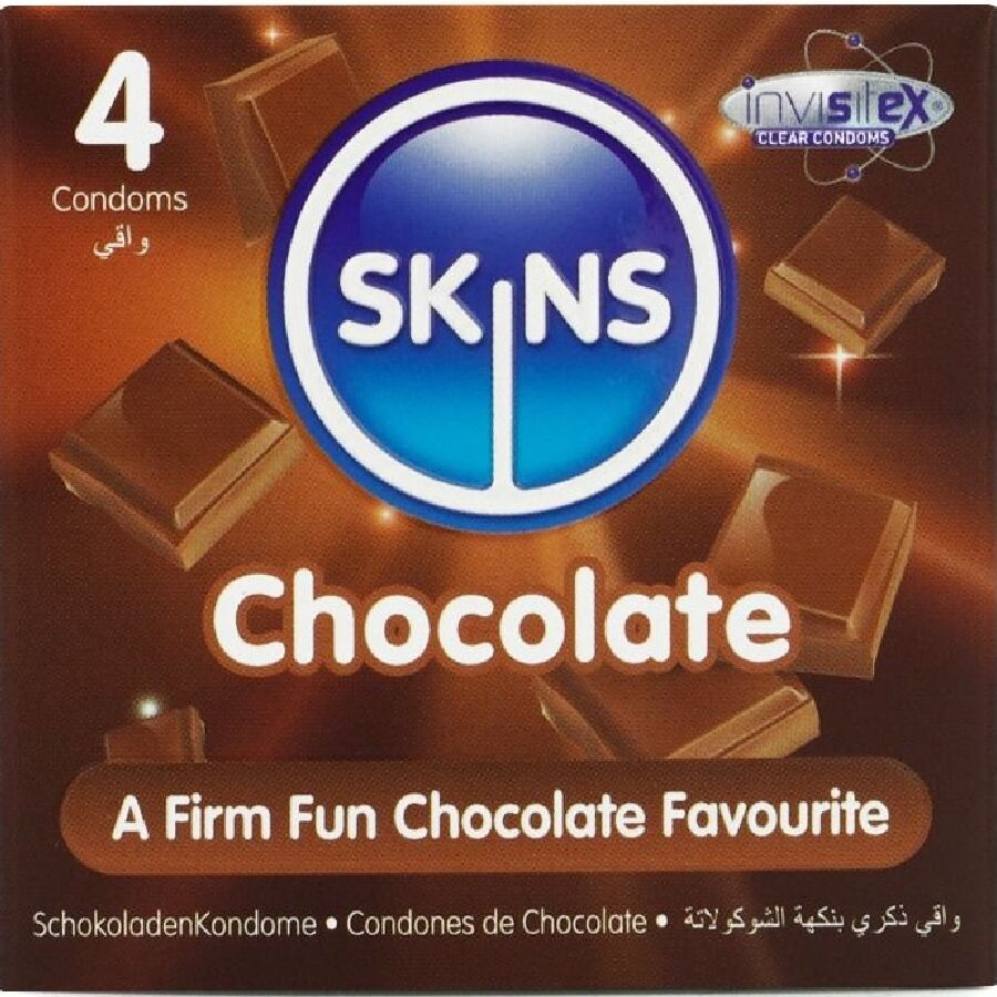 Skins Premium AL Cioccolato - Preservativi, kit da 3