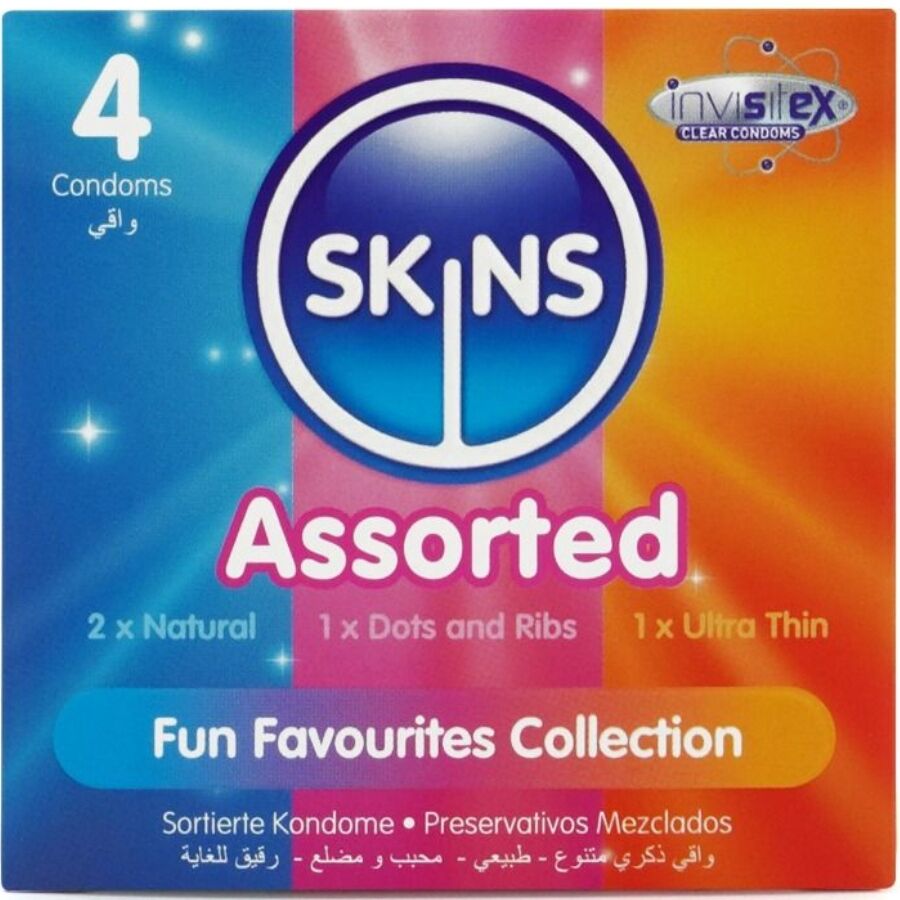 Skins Assortiti Premium - Preservativi, kit da 3