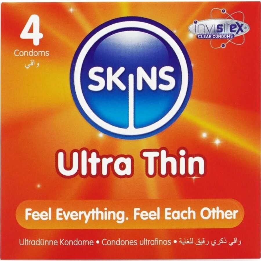 Skins Ultra Sottili Premium - Preservativi, kit da 3