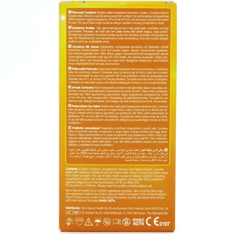 Skins Banana Premium - Preservativi, kit da 3 - nella confezione