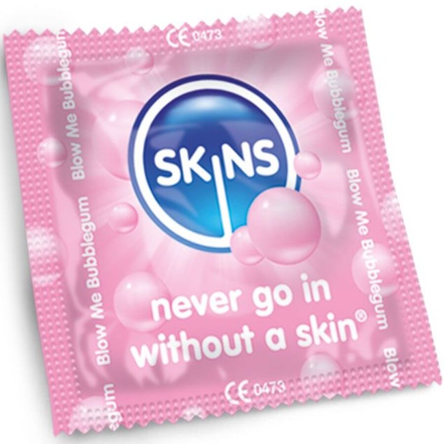 Skins Bubblegum Premium Condom - Preservativi, kit da 3 - dettaglio