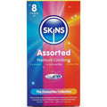 Confezione Skins Assorted da 8 preservativi, fronte