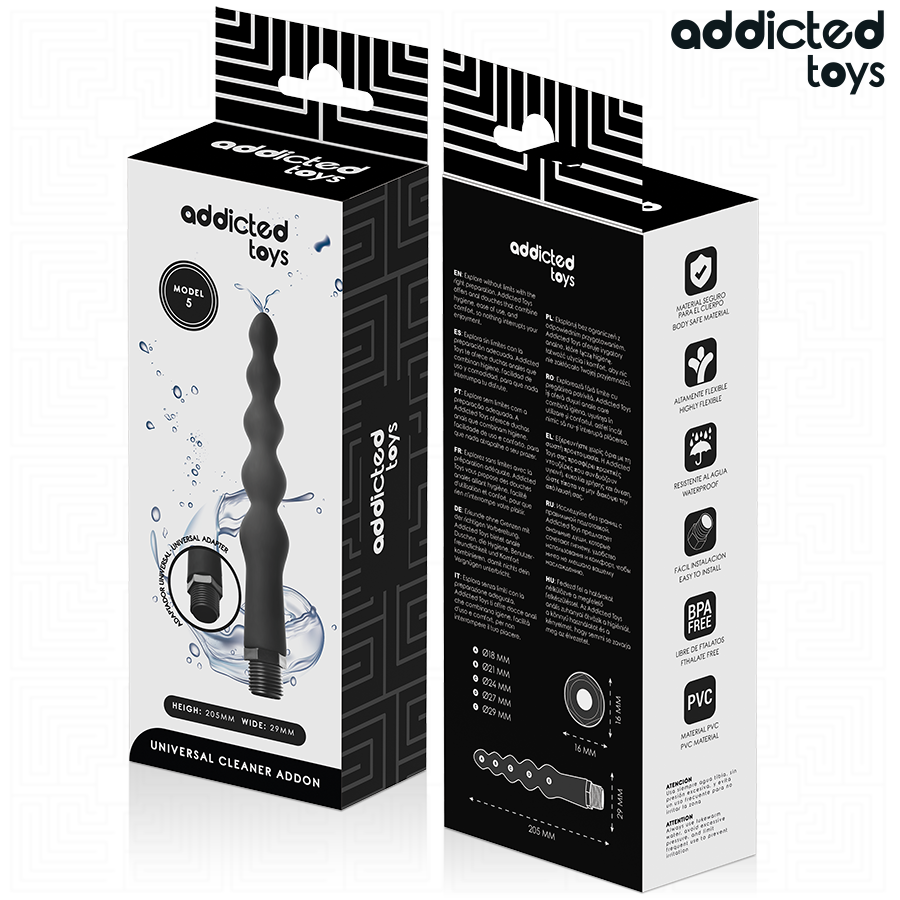 Addicted Toys Pulitore - Accessorio intimo - vista frontale