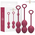 Intense Kit Palline Kegel Charli - Palline Kegel, colore bordeaux
