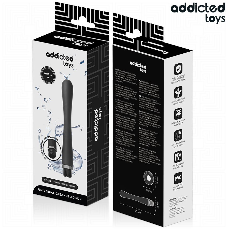 Addicted Toys Pulitore - Accessorio intimo - vista frontale
