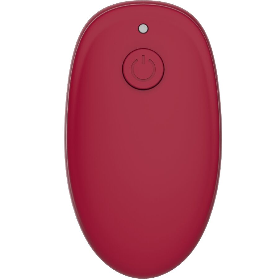 Snail Vibe Gizi Duo - Massaggiatore di coppia, colore bordeaux - retro