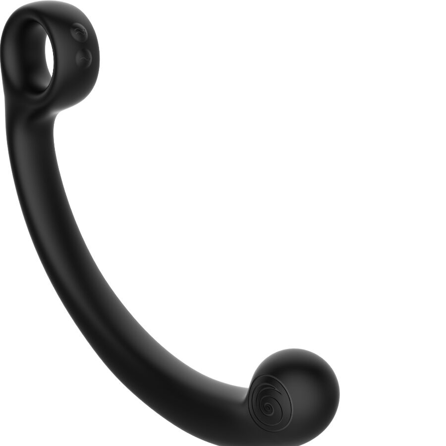Snail Vibe Bacchetta - Massaggiatore wand, colore nera - vista laterale