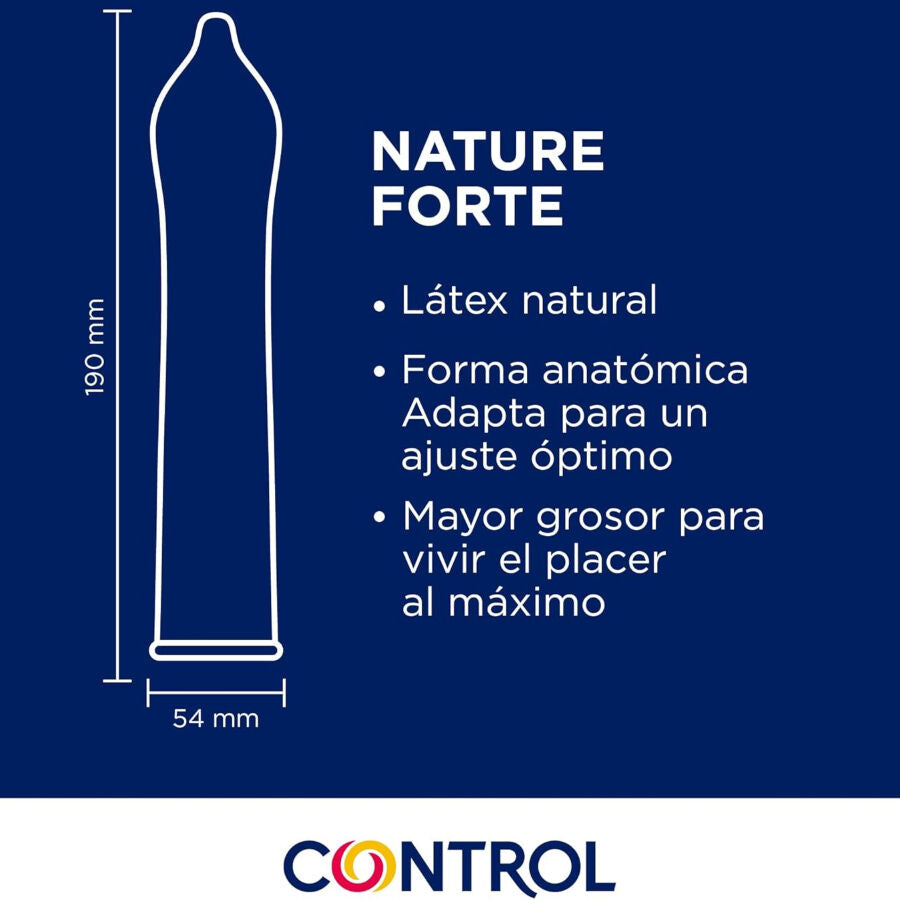 Control Nature Forte 144 pezzi - Preservativi - vista laterale