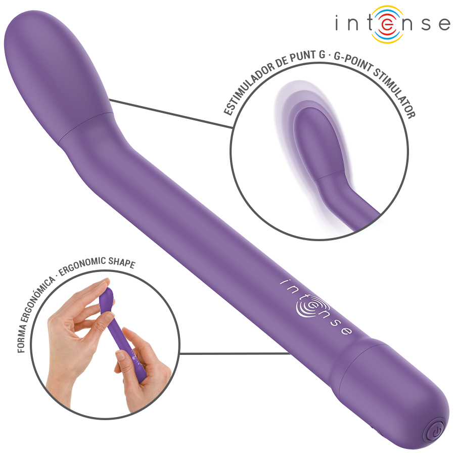 Intense Karlie - Massaggiatore ad aria pulsata, colore viola - nella confezione