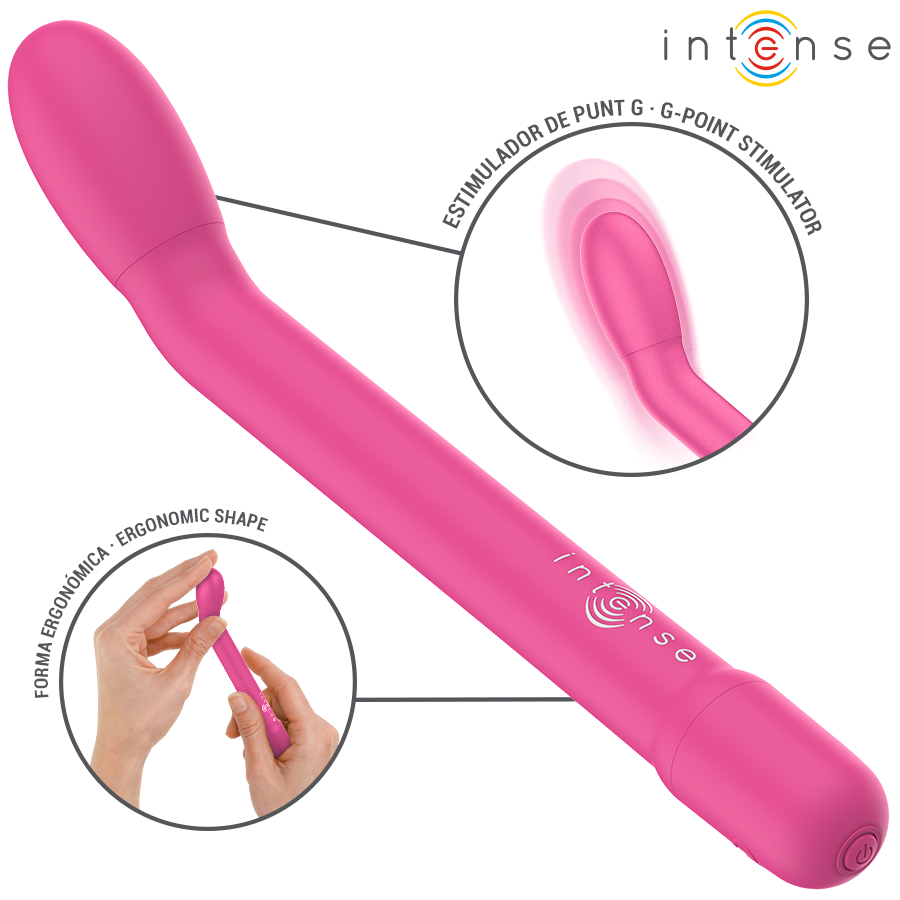 Intense Karlie - Massaggiatore ad aria pulsata, colore rosa - nella confezione