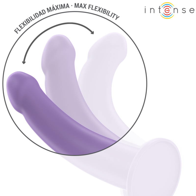 Intense Eddie 17 5 CM 10 - Massaggiatore curvo - in mano per le dimensioni