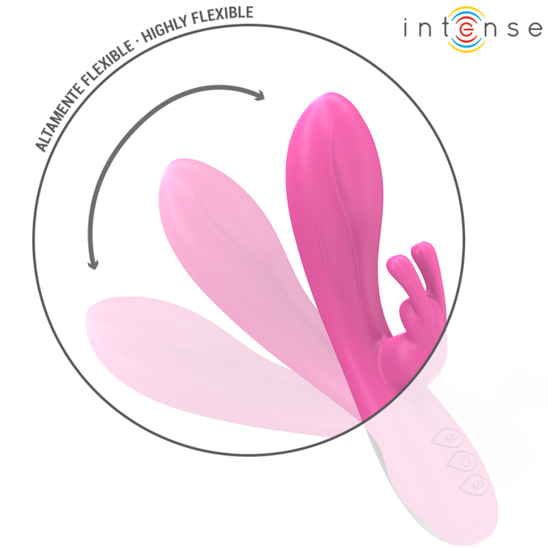 Intense Randall - Massaggiatore doppio, colore rosa - nella confezione