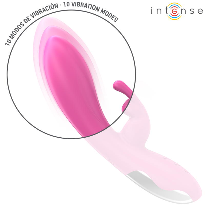 Intense Randall - Massaggiatore doppio, colore rosa - retro