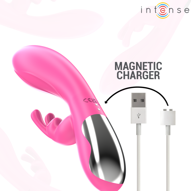 Intense Randall - Massaggiatore doppio, colore rosa - vista frontale