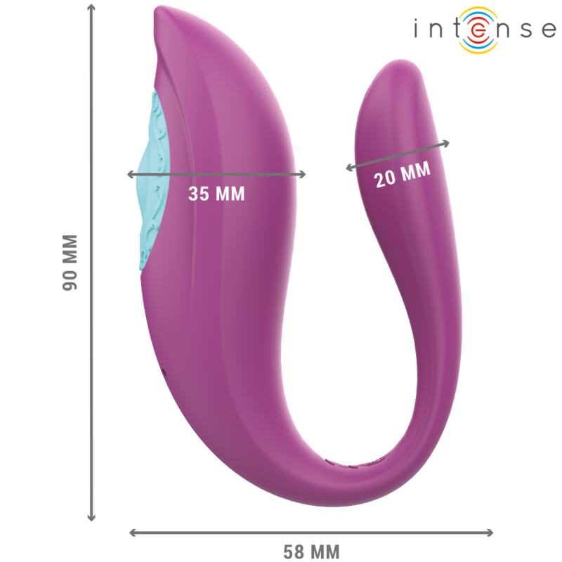 Intense Annie - Massaggiatore con telecomando - nella confezione