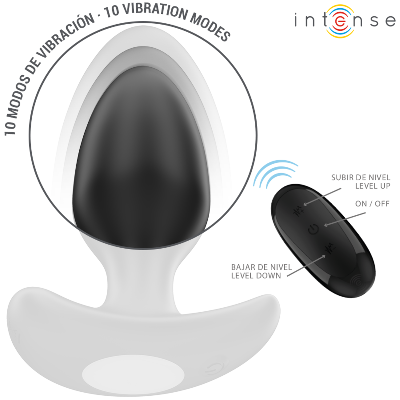 Intense Joey Plug 10 - Accessorio intimo - in mano per le dimensioni