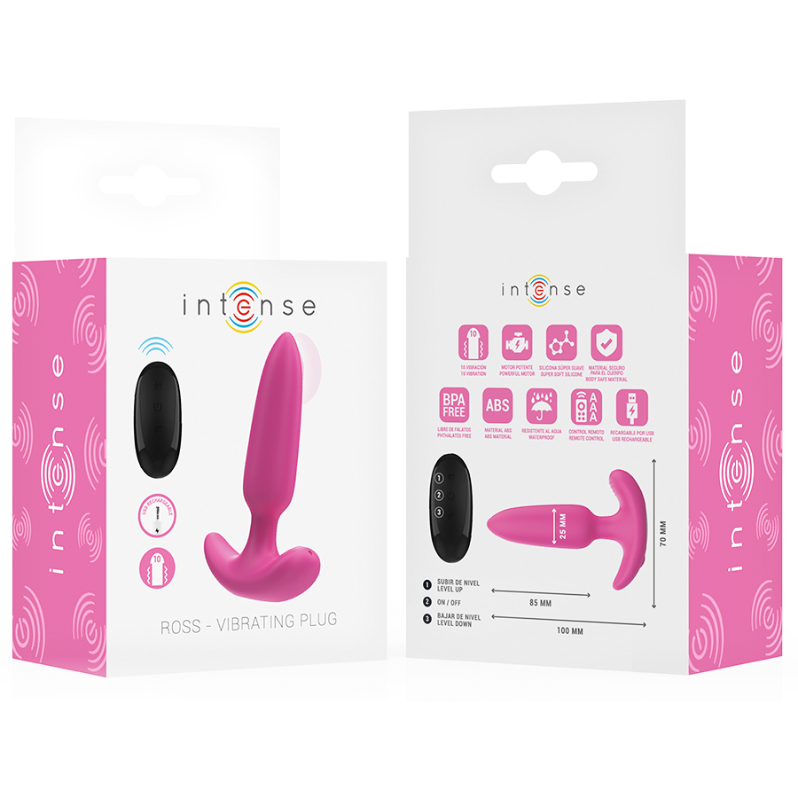 Intense Ross Plug 10 - Accessorio intimo - vista frontale
