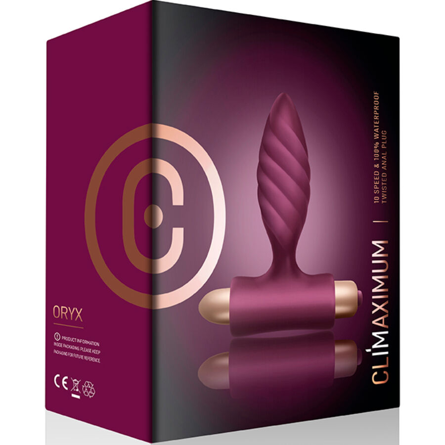 Climaximum Oryx Tappo Ritorto - Accessorio intimo - dettaglio