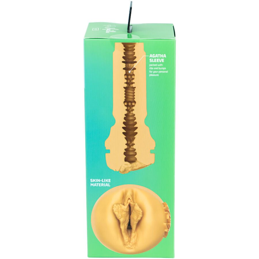 Kiiroo Feel Agatha Vega Masturbador Stars Collection - Accessorio intimo - in mano per le dimensioni