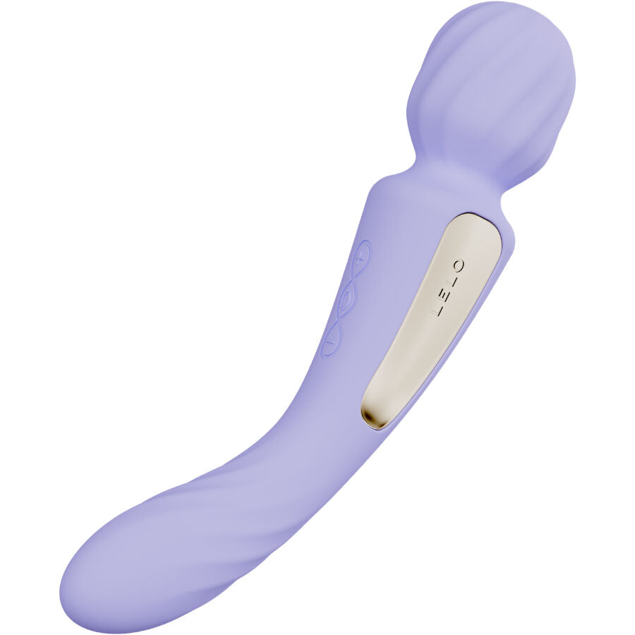 LELO Switch Wanda - Massaggiatore wand, colore lilla - vista laterale