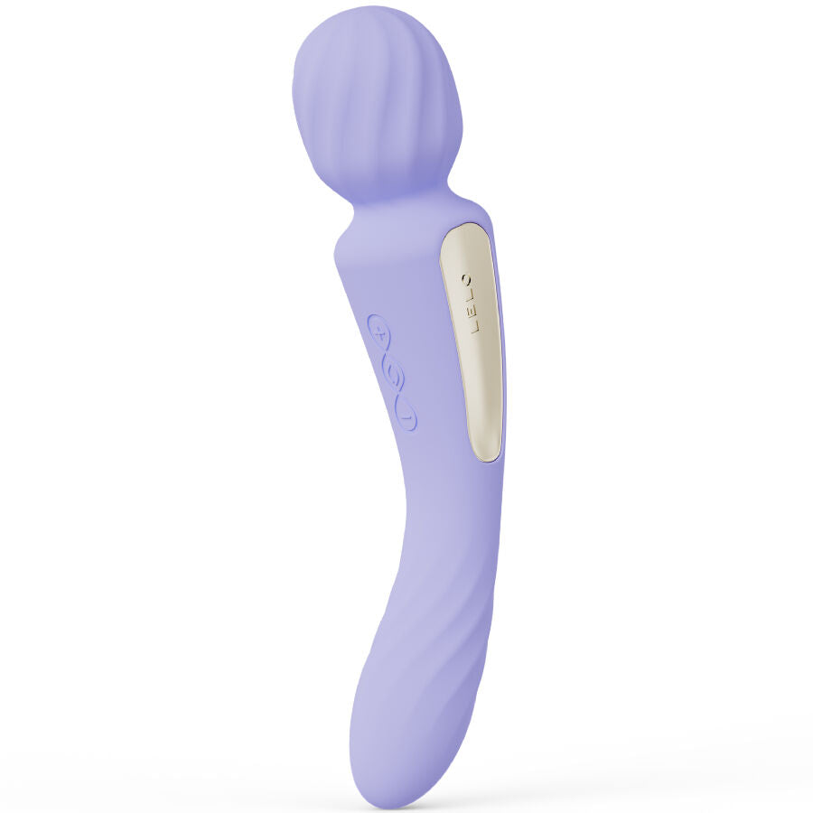LELO Switch Wanda - Massaggiatore wand, colore lilla - in mano per le dimensioni