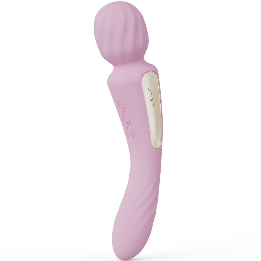LELO Switch Wanda - Massaggiatore wand, colore rosa - in mano per le dimensioni
