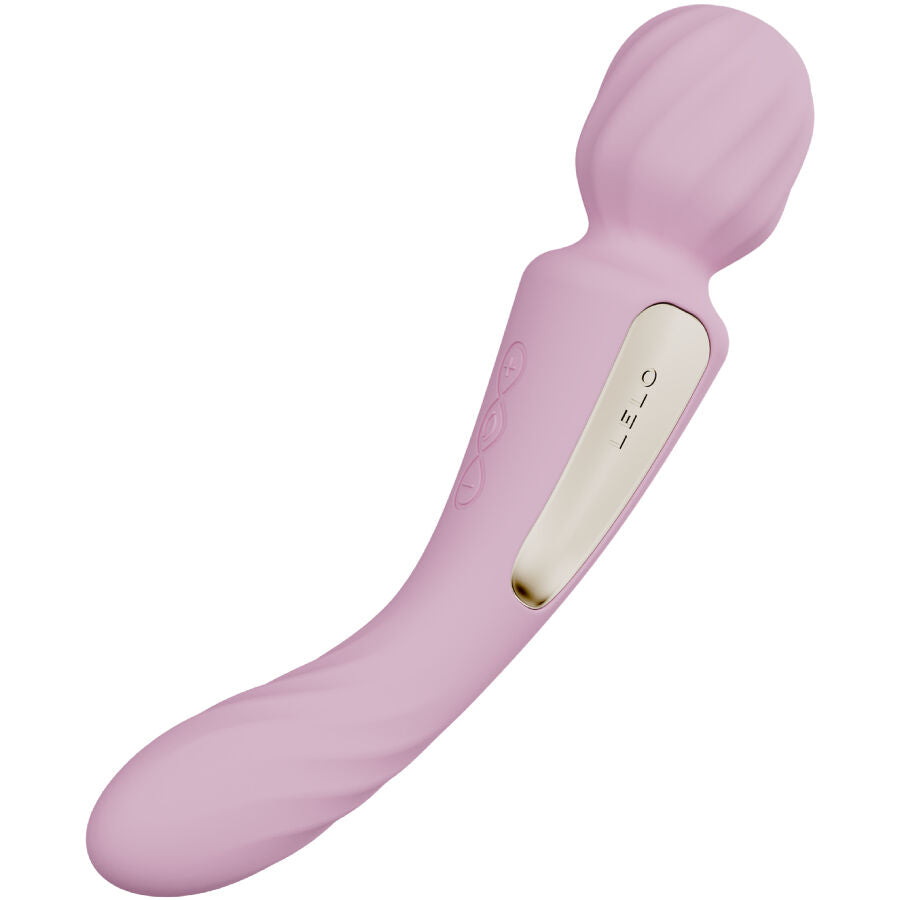 LELO Switch Wanda - Massaggiatore wand, colore rosa - vista laterale