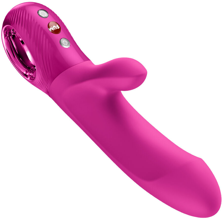 Fun Factory BI Stronic Embrace Thrusting - Massaggiatore doppio, colore magenta - vista laterale