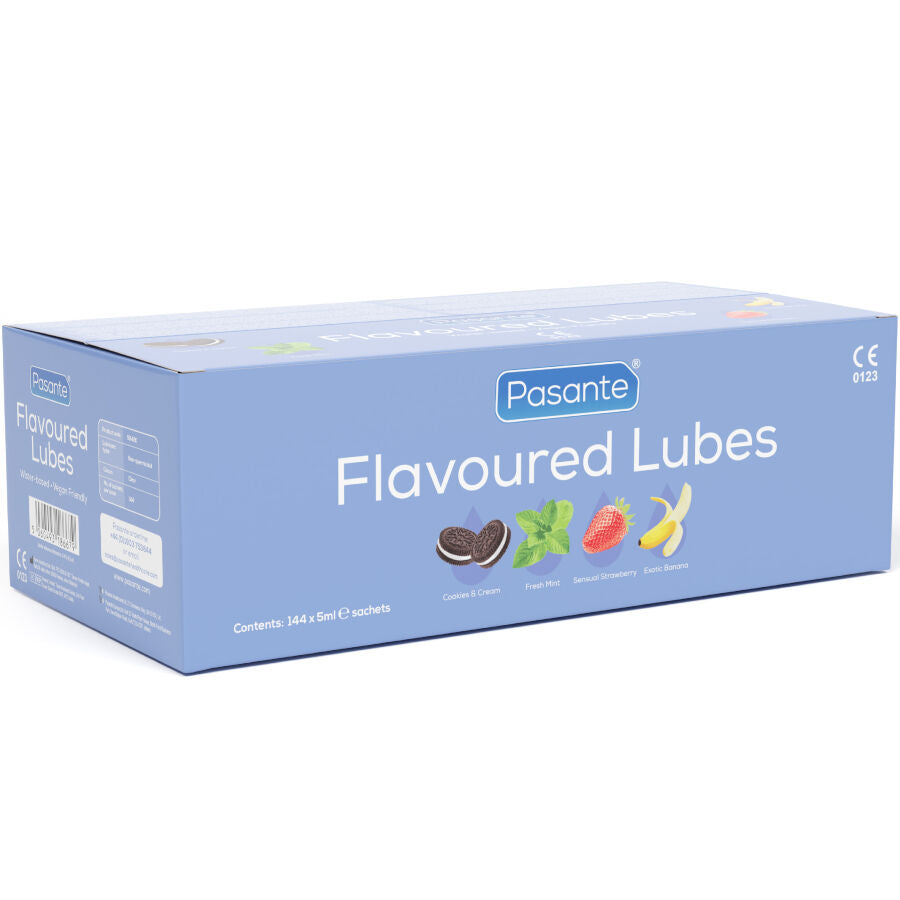 Pasante Lubrificanti Aromatizzati Scatola 144 pezzi - Lubrificante