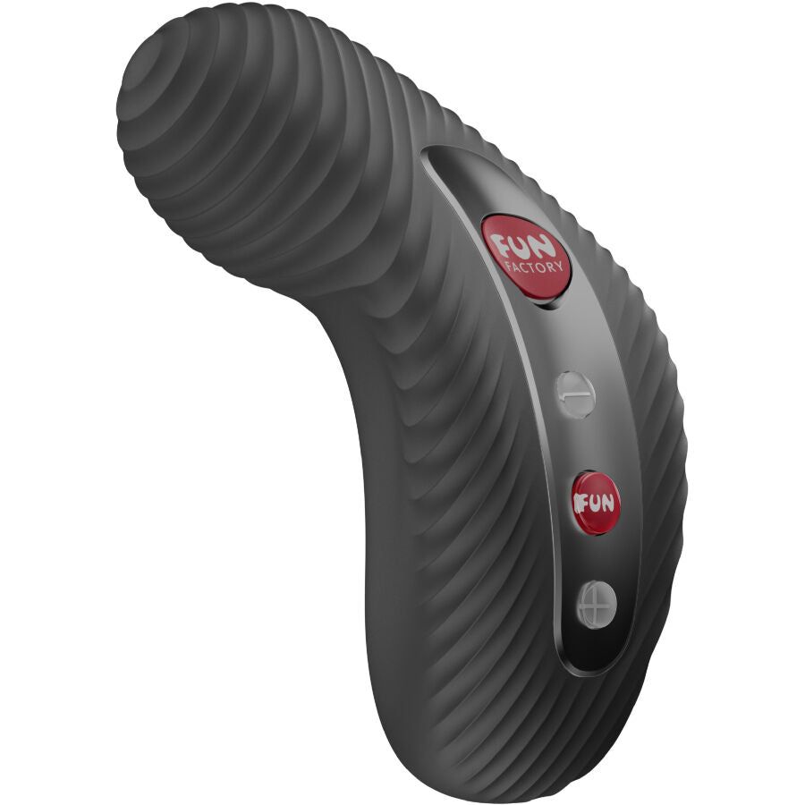Fun Factory Laya Iii Lay ON - Massaggiatore esterno, colore nero - vista laterale