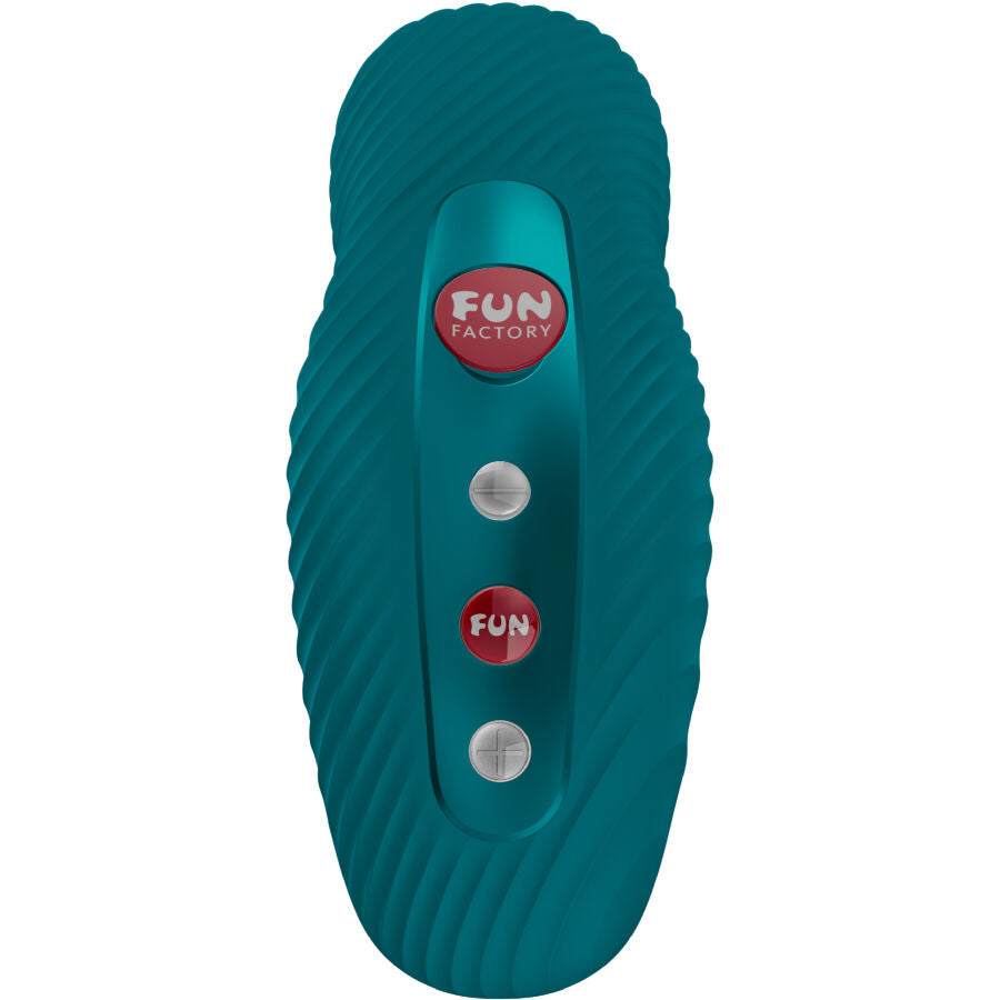 Fun Factory Laya Iii Lay ON - Massaggiatore esterno, colore verde bottiglia - dettaglio