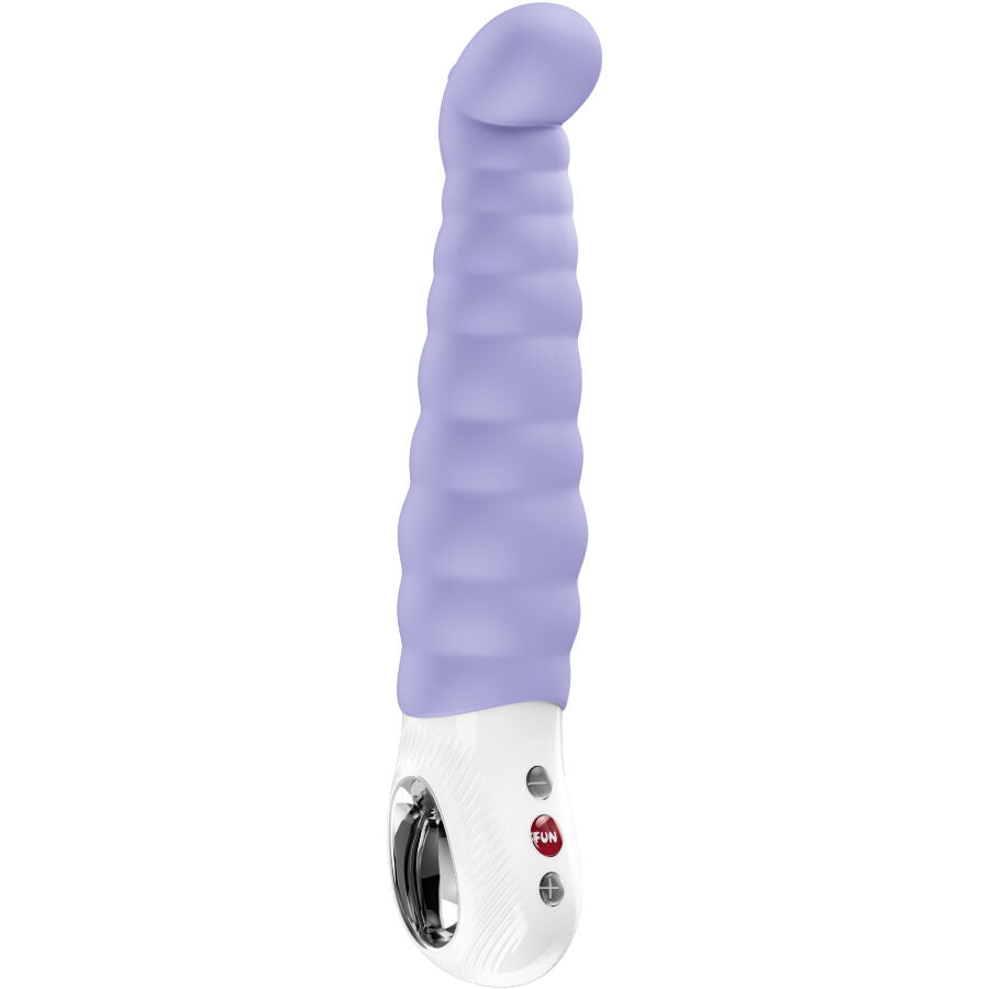 Fun Factory Patchy Paul - Massaggiatore curvo, colore viola - vista laterale