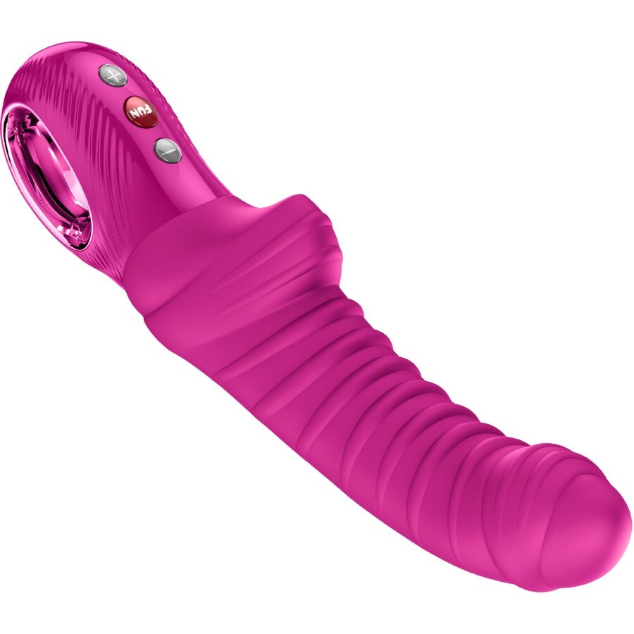 Fun Factory Tigre - Massaggiatore curvo, colore magenta - dettaglio