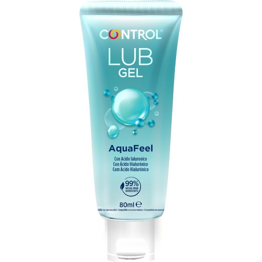 Control Aquafeel 80 ml - Lubrificante, kit da 3