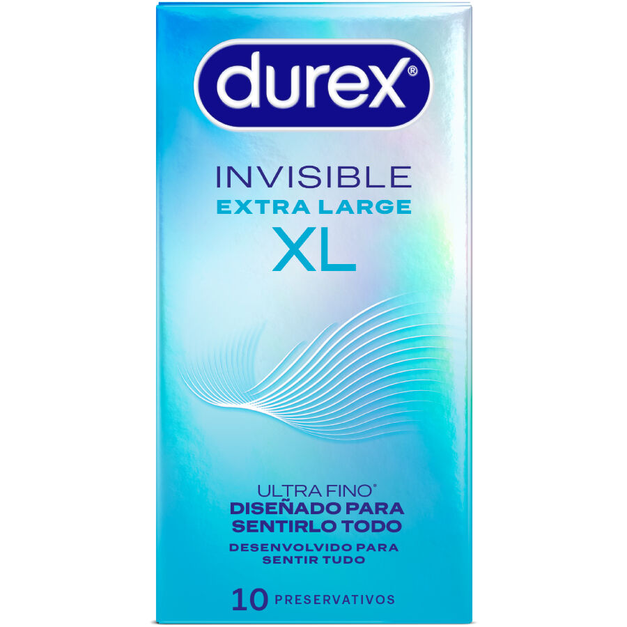Durex Invisibili 10 pezzi - Preservativi, kit da 3