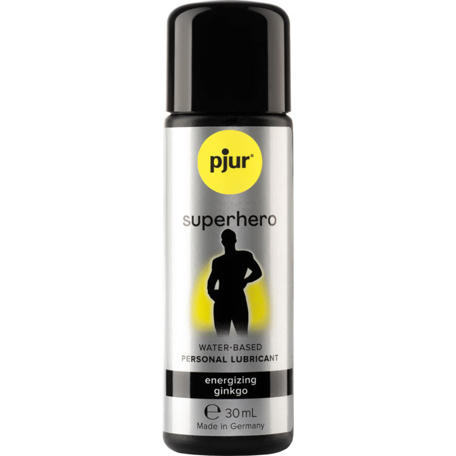 Pjur Energizzante Supereroe Ginkgo 30 ml - Lubrificante, kit da 3