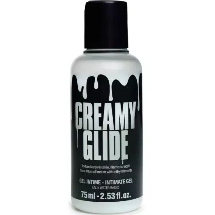 Creamy Glide Intimate Gel Effetto Stringa Latteo 75 ml - Lubrificante, kit da 3